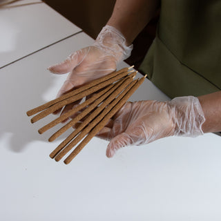 palo santo hand-rolled incense sticks