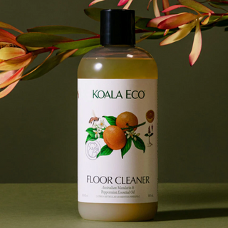 mandarin + peppermint floor cleaner